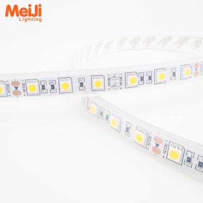 China Garden IP68 SMD Waterproof Flexible Aluminum Profile 5050 3000k 6000k DC12V Silicone Glue Led Strip Light for sale