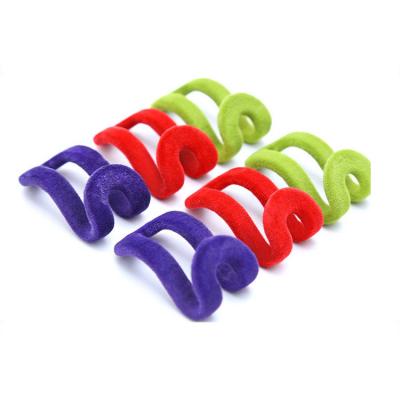 China Adjustable Velvet Mini Hook Hanger Clothes With Hook Mini Cascading Hooks Factory Assembled for sale