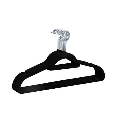 China Anti Slip Smart Clothes Plastic Custom Luxury Coat Velvet Suit Hanger Rack Clothing Balcony Customized for sale