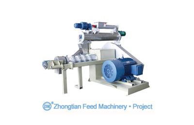 China Raw material single screw feed extruder Machinery with inverter control for sale