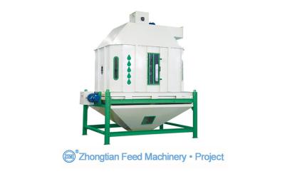 China full cooling and uniformity,pellet cooler,special slide valve discharging structur for sale