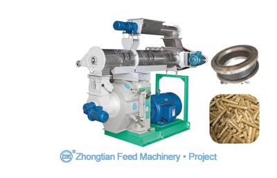 China High Precision Wood Feed Pellet Mill Machine Making Animal Feed Pellet , SZLHm508 for sale