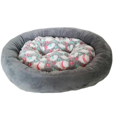 China Washable Pet Cat Dog Bed Cushion Sales Pet Nest Breathable Warm Comfortable Cat Bed Caves Soft Dog Kennel for sale