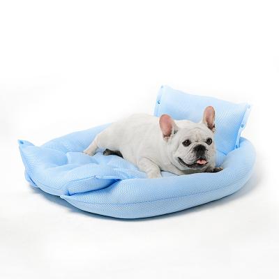 China Sustainable New Fashion Summer Super Soft Multifunctional Breathable Pet Sofa Bed For Cats Dog for sale