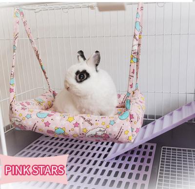 China Sustainable Wholesale Small Hammock Handmade Easy Unpick And Wash Pet Hammocks For Small Pet Cat Rabbit Hamster for sale