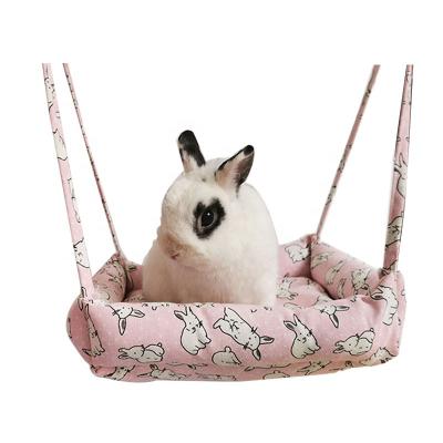 China Durable Washable And Removable Pet Beds Cheap Soft Cat Hammock For Rabbits Squirrel for sale