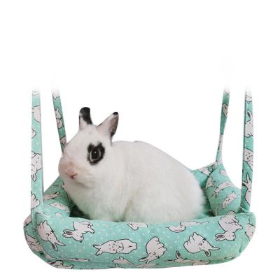 China Washable and removable pet beds& accessories cheap soft cat hammock for rabbits squirrel for sale