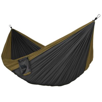 China Nylon Spinning Hammock Outdoor Camping Hammock Outdoor High Load Bearing Nylon Furniture Hammock for sale