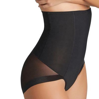 China Best Dropshipping Fashion Antibacterial High Waist Control Body Slimming Shapewear With Elastic Top for sale