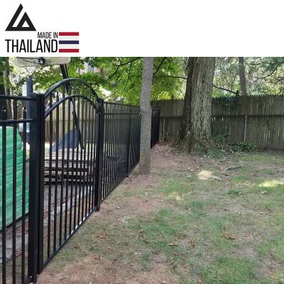 China High Quality Easily Assembled Cheap Modern House Wrought Iron Main Gates Designs Main Entrance Security Door And Fence for sale