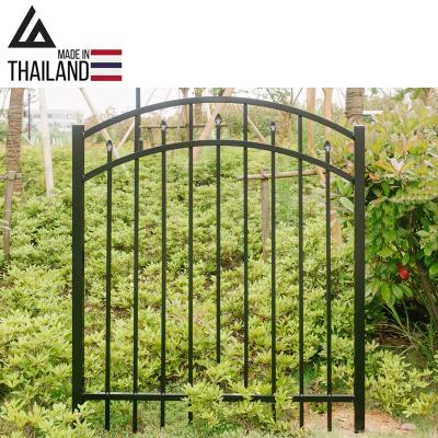 China Hot Sale Easily Assembled High Quality Powder Coated Aluminum Fence Decorations Gate For Houses for sale