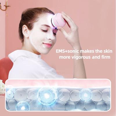 China DEEP CLEANSING Sonic Silicone Facial Cleansing Brush Facial Cleansing Instrument for sale