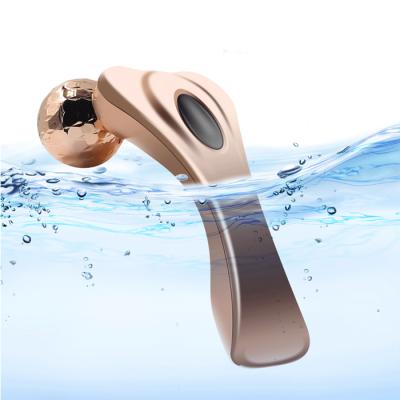 China Anti-Puffiness Beauty Bar Pulse Facial Face Massager, 3D Roller Electric Energy and Y Shape Arm Eye Nose Head for sale