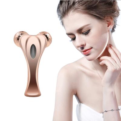 China 3D Anti-Puffiness Roller Face Massager, Facial Care Massager Roller Firming Beauty Massage Body Face Tool for sale