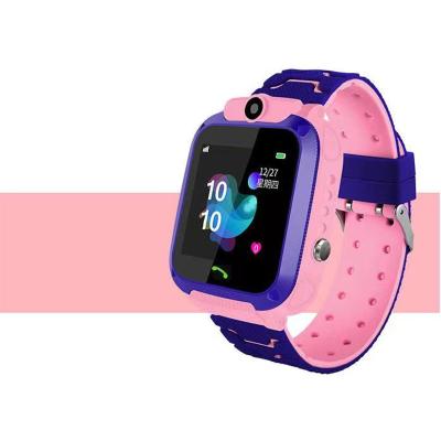 China IP67 waterproof Q12 Kids Phone Watch Touchscreen Smartwatch 4G Sos Tracking Watches Gift For Children Sports Band Smart Watch with GPS location for sale