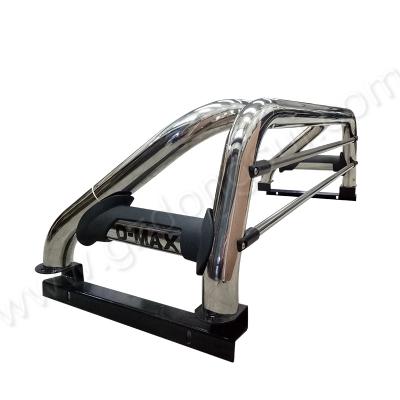 China Auto Exterior Accessories 4x4 Pick Up Roll Bar Stainless Steel Roll Bar For Hilux Vigo Revo Roll Bar For Amarok for sale