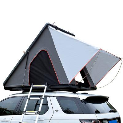 China Extended Type Car Outdoor Roof Top Tent Camping Tent Triangle Top Tent For Car Universal Model for sale