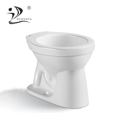 China Wholesale ZHONGYA China Philippines Africa Double-Flow WC Washdown Water Closet Cheap Tankless Hand Toilet for sale