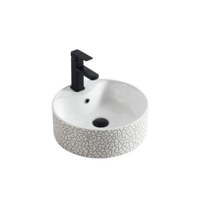 China Eco-friendly purchase ZHONGYA brand washbasin bathroom use round basin sink bathroom ceramic washbasin design for sale