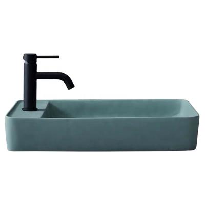 China MEIYANI Modern Hot Selling Artificial Stone Wash Basin Bowl Bathroom Handcrafted Sink for sale