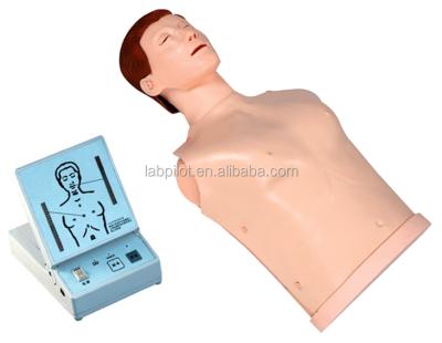 China Multifunctional Medical Manikin Half Body CPR Training Adult Manikin With Alarm System, Emergency Manikin for sale