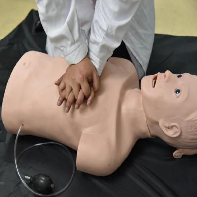 China Oral and Nasal Intubation Two-in-one CPR and Tracheal Intubation Training Manikin First Aid Dummy for sale