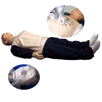 China Realistic Human CPR Training Manikin Full Body Manikin Simple Type, First Aid Training CPR Manikin for sale