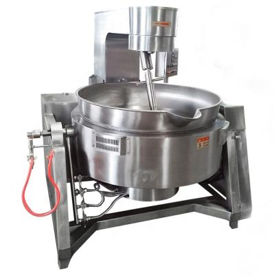 China Vegetable Processing Plant Indian Biryani Cooking Machine For Sale Italian Meat Cooking Machine Industrial Cooking Wok Lined Kettle for sale