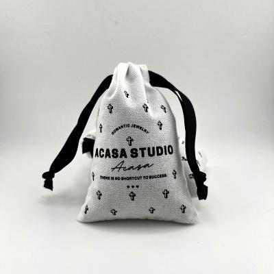 China Custom LOGO Cotton Dust Bags High Quality Recyclable With Rope For Hats Clothing Hair Handbag Gift Shopping Packaging Drawstring Pouch Silk for sale