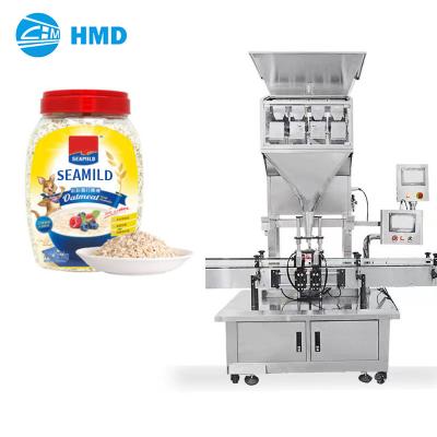 China Work Efficiently Dried Fruit Grain Filling Machine Automatic Electronic Scale Packaging Machine Powder Fixed Quantitative Loading for sale