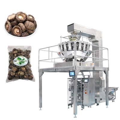 China Automatic Edible Dried Food Mushroom Tremella Fungus Potato Weigh Packaging Machine for sale