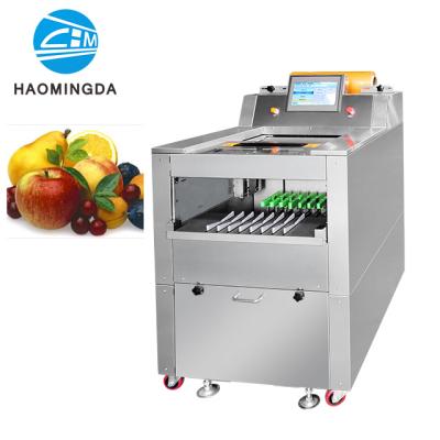 China Automatic Food Cling Wrapping Machine For Packing Fresh Vegetable With Tray for sale