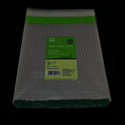 China Recyclable Top Grade Plastic Micro Perforate Bag , Micro-perforated French Bread Bags Food Gusseted Bags for sale