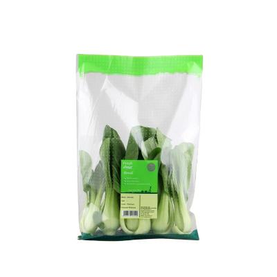 China Customized Recyclable OPP Material Available Micro Perforated Bags For Fresh Fruit And Vegetable for sale