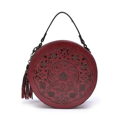 China Fashion China Style Ladies Shoulder Genuine Leather Messenger Handbags Agents To Join for sale