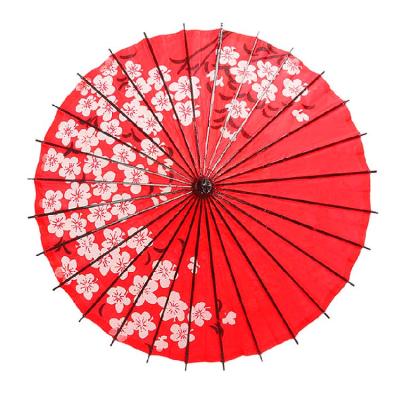 China Wholesale Custom Printing Japanese Traditional Decoration Oil Paper Umbrella for sale