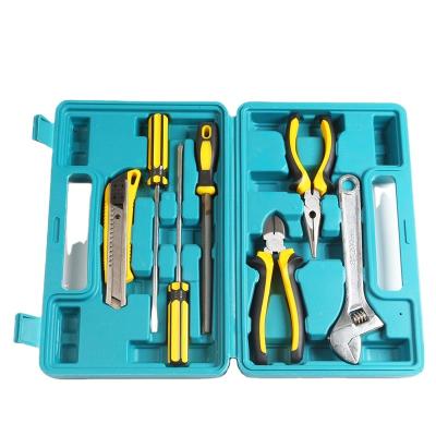 China Multifunctional Plastic Tool Kits 7pcs Pen Knife Sets Tools Set Box with Aluminum Case for sale