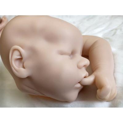 China Cartoon Toy Soft Vinyl Bebe Reborn Doll Kits 18 Inch Unpainted Reborn Doll Kits for sale