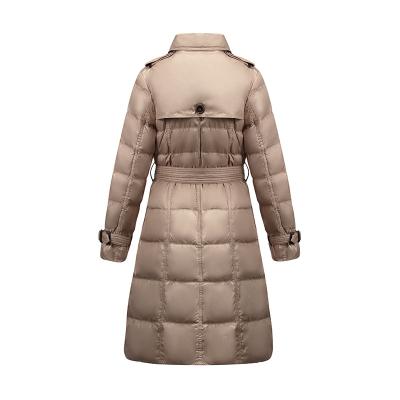 China Anti-wrinkle winter women's cotton padded coat thickened women's long down jacket winter clothes for women for sale