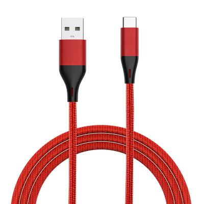 China HUAWEI/HONOR Nylon Braided USB Type C Cable Fast Charging Type-C Mobile Phone Flex Data Cables For Huawei Cable for sale