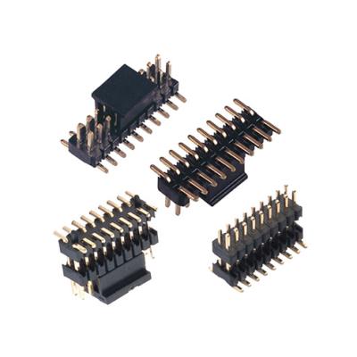 China Female PCB Board 1.27mm Pitch Dual Row SMT Gold Plated Socket Connector Made In China for sale