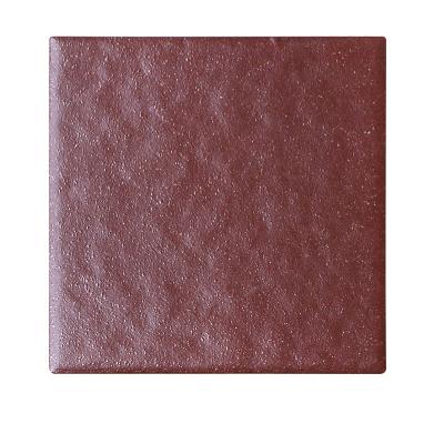 China 150x150mm Ceramic Paving Tiles Plaza Tiles Supermarket Square Rustic Outdoor Brownish Red Non-Slip Garage Anti-Skid On Sale for sale