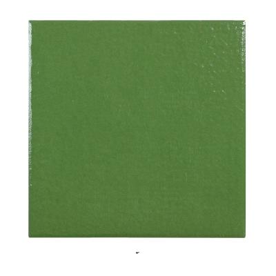 China 300x300mm Grass Green Plaza Tiles Anti-Slip Outdoor Rustic Rustic Rough Ceramic Sidewalk Tiles Driveway Garden Paving Tiles for sale