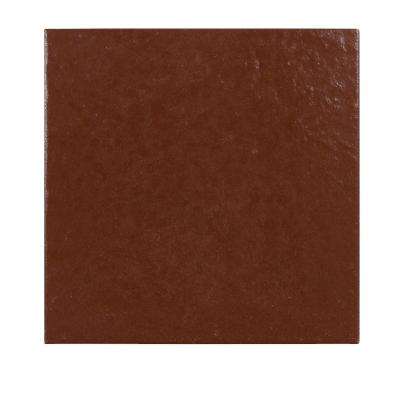 China 30x30cm Dark Brown Tiles Antiskid Brownish Red Ceramic Outdoor Pavement Driveway Plaza Driveway Garage Parking Outside Floor Tiles for sale