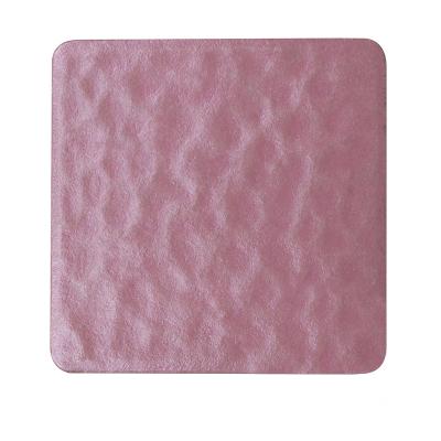 China 108x108mm Anti-Slip Blush Pink Rustic Plaza And Parking Tile Supermarket Garage Square Outdoor Paving Floor Tiles For Sale for sale