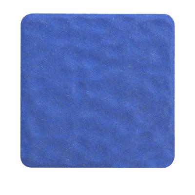 China 108x108 mm Sapphire Blue Rustic Non-Slip Anti-Skid Outdoor Plaza And Parking Tile Floor Tiles Supermarket Garage Square Paving Tiles for sale