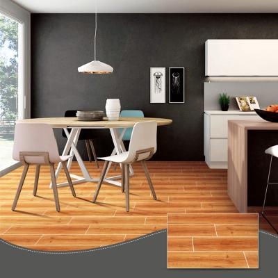 China Rustic Tiles High Quality 150 x 900 mm Glazed Non Slip Wood Tiles Porcelain Flooring For Bedroom Bathroom Kitchen for sale