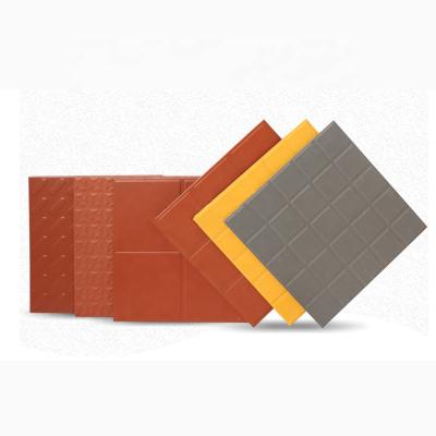 China Non-Slip Moisture Proof Clinker Tiles Patterned Clay Clinker Bricks Anti-Slip Flooring Tiles Kitchen 300 200 Mm Outdoor On Sale for sale