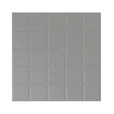 China 300x300x10 Anti-Slip MM Gray Clinker Tiles 36 Grids Clay Clinker Brick Gray Squares Non-Slip Moisture Proof Outdoor Terracotta Tiles for sale