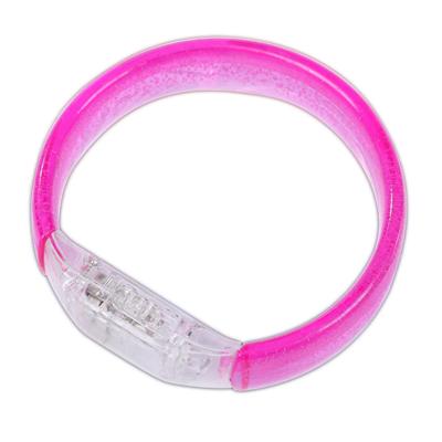 China Fashion Party Decoration Novelty LED Party Wristbands Flashing Light Up Activated Wristband For Gift for sale